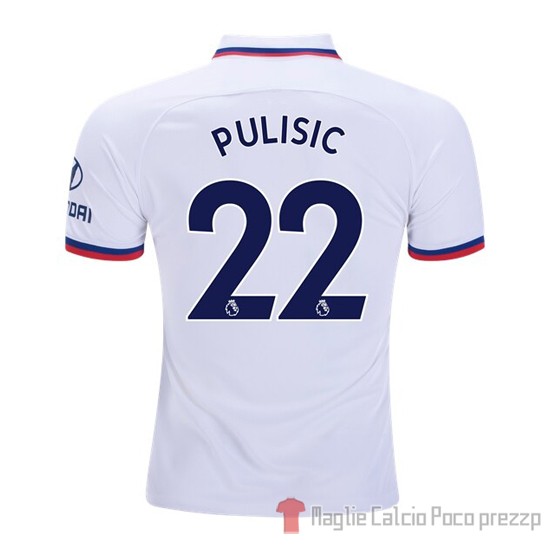 Maglia Chelsea Giocatore Pulisic Away 2019/2020 - Clicca l'immagine per chiudere